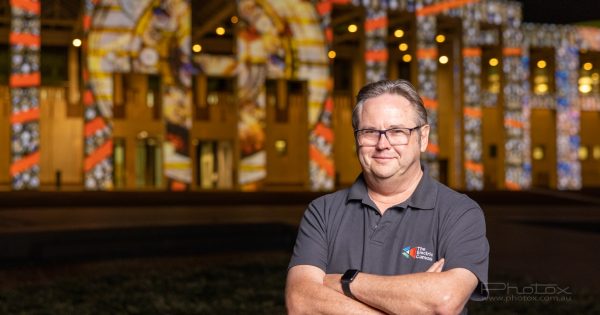 Let there be Enlighten: the man behind Canberra's most iconic projections