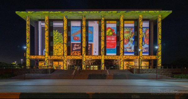 Canberra lights up and gets animated for Enlighten 2021