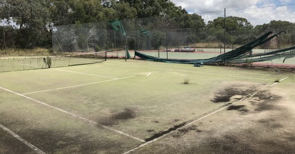 BEST OF 2021: Crumbling memories of the abandoned Hawker Tennis Centre