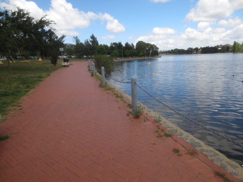 Yerrabi Pond foreshore