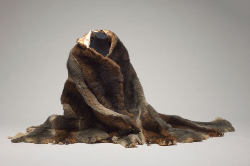 Possum skin cloak.