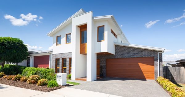 Urban style with timber accents in a tight knit community makes a perfect family home