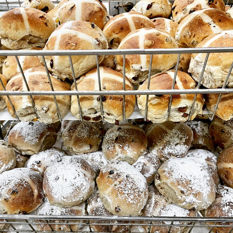 Hot cross buns