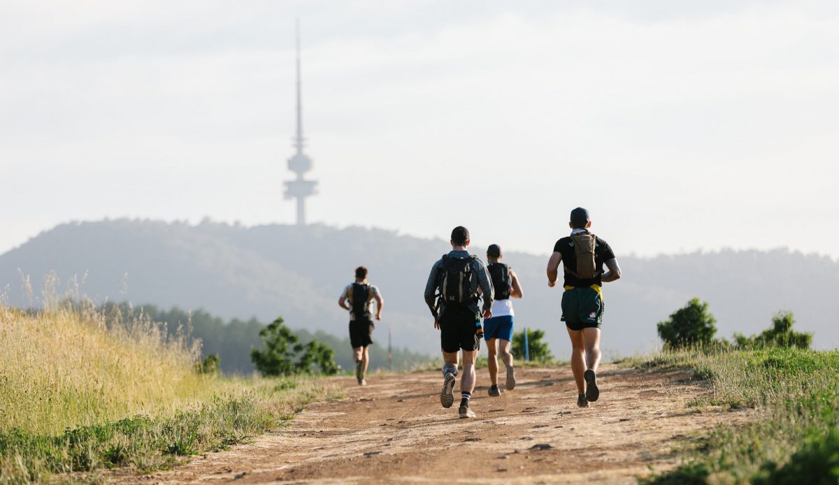 Runners in Canberra