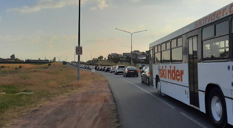 Molonglo Valley traffic