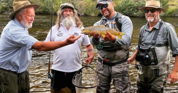 'We need to talk': fly-fishing program provides a hook for mental health