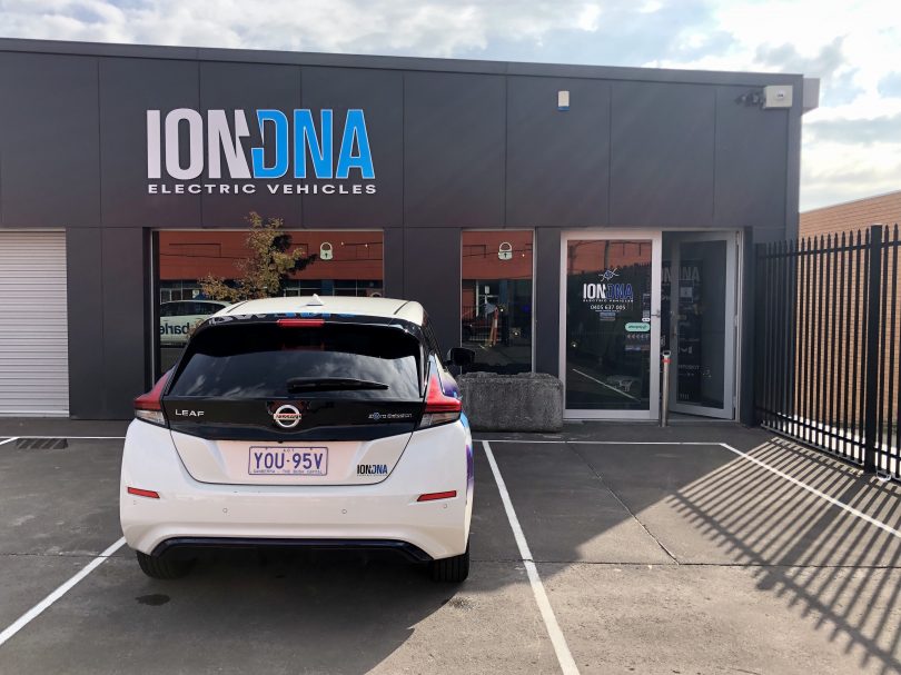 The Ion DNA dealership in Fyshwick opened in 2018.