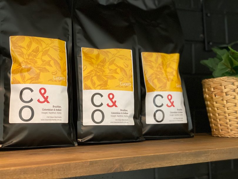 C&O coffee beans