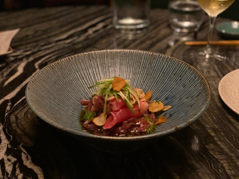 Sashimi/tataki at Inka, Canberra