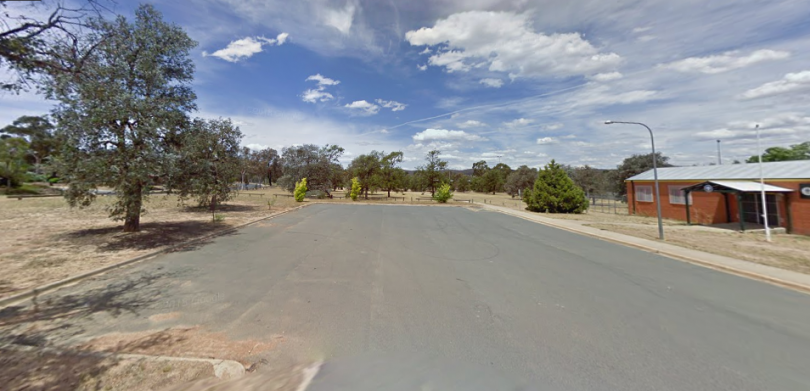 Carpark outside the Erindale Scout Group in Gowrie