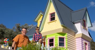 Up, up and away: How a Canberra dad became a sensation replicating Disney's Up house