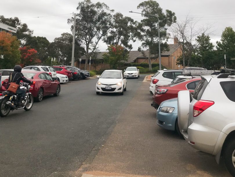 Parking at Garran