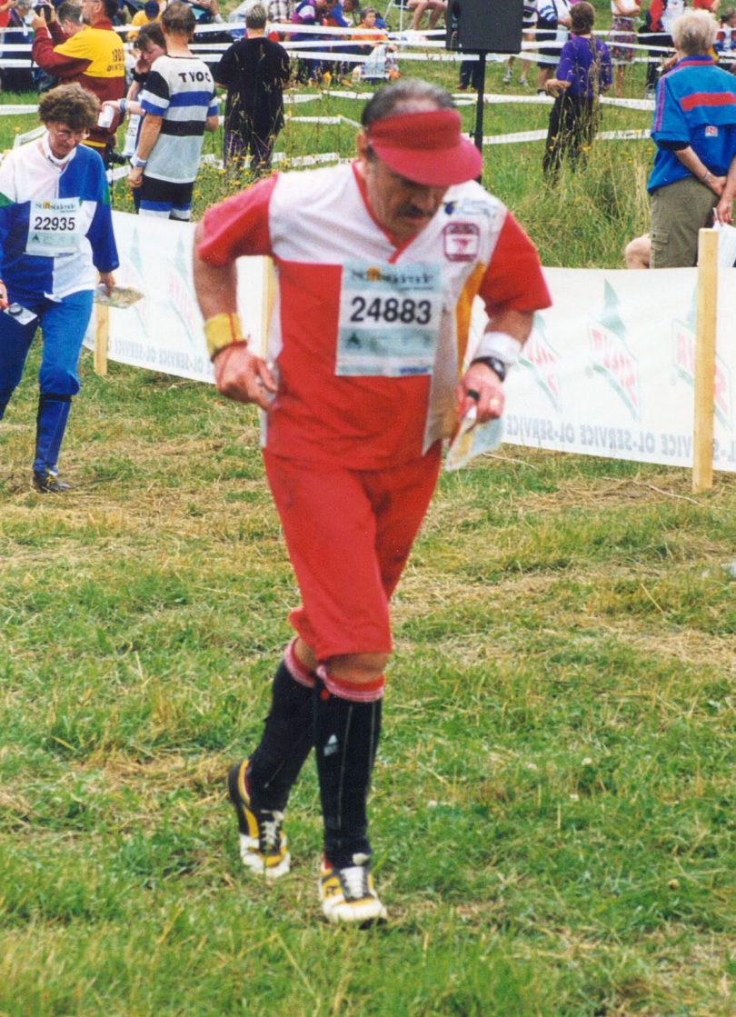 Bob Mouatt at the World Masters in Denmark in 1999