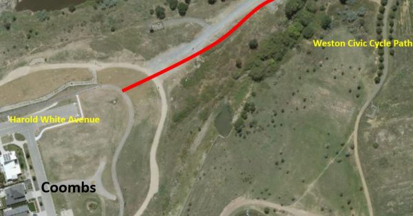 Bridge plan to connect Molonglo suburbs to Civic cycle path