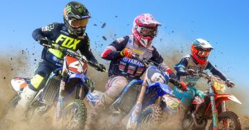 There will be dirt! Motocross comes to Canberra