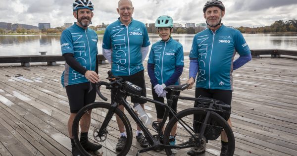 Governor-General joins ride for Integra Service Dogs in Canberra