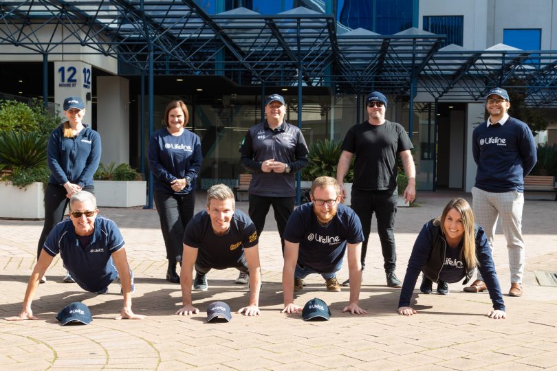 Lifeline pushup challenge