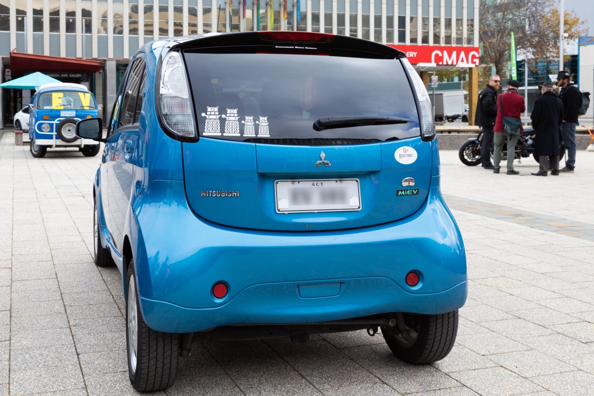 Mitsubishi electric vehicle