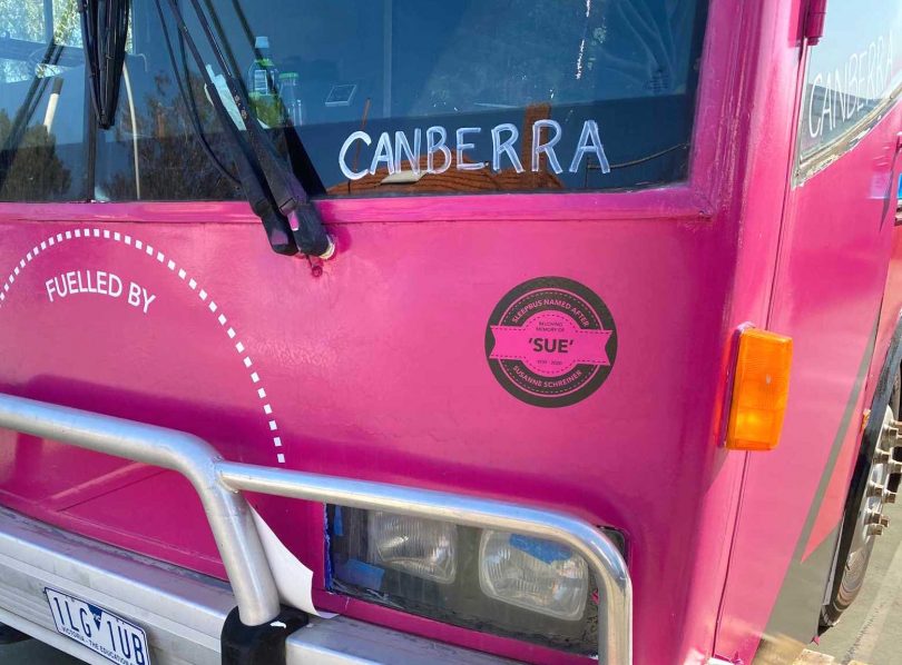 Canberra sleepbus 