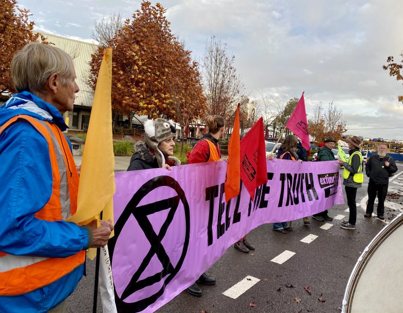 Extinction Rebellion protesters