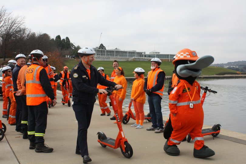 SES scooter riders