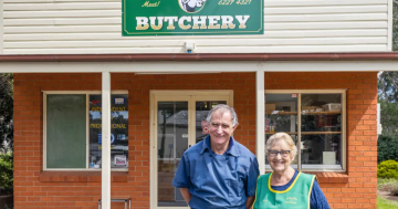 Binalong's butcher, baker and candlestick maker go to market