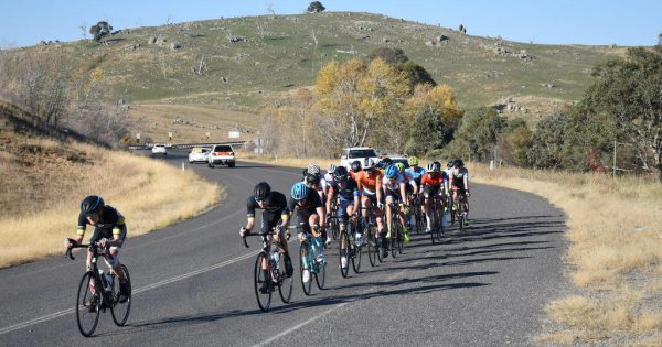 Young cyclists give Old Hume Highway at Cullerin Range a safer role