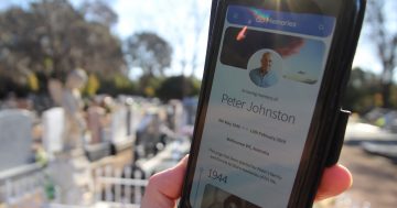 Are digital memorials the high-tech future for ACT cemeteries?