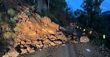 Landslides virtually landlock residents between Braidwood and Moruya
