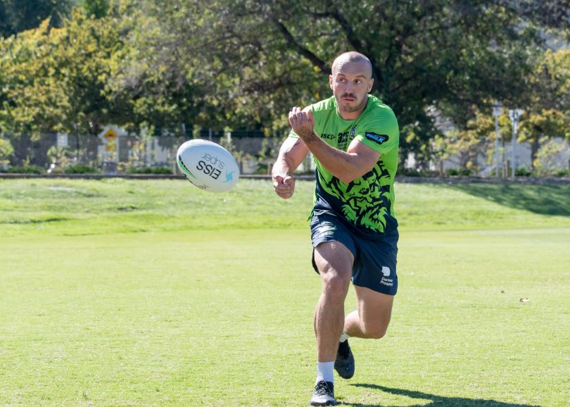 Josh Hodgson. Photo: Canberra Raiders.