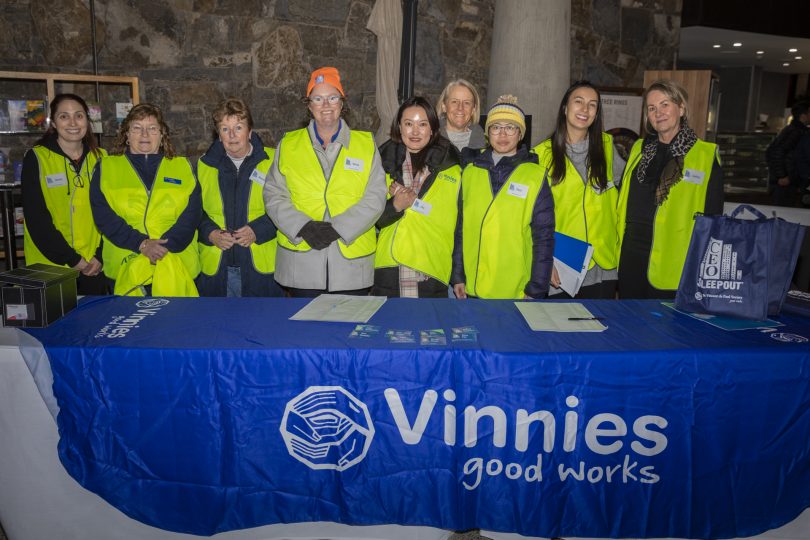 Vinnies CEO Sleepout