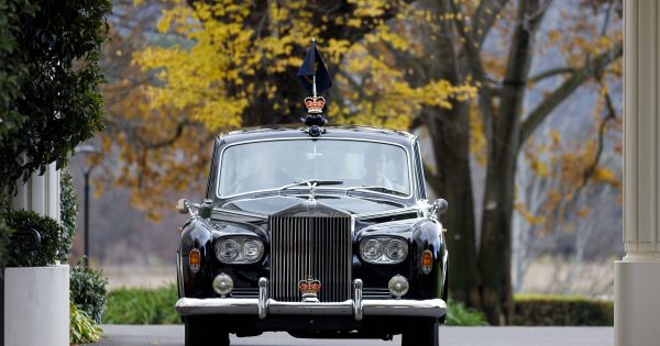 A ride in Australia's most majestic taxi: the Governor-General's Rolls-Royce