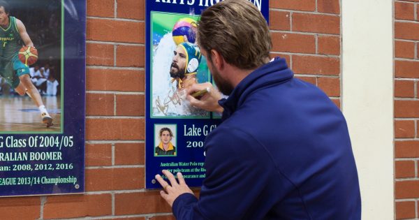 'Lake G' adds another sports star to the already well-studded wall of fame