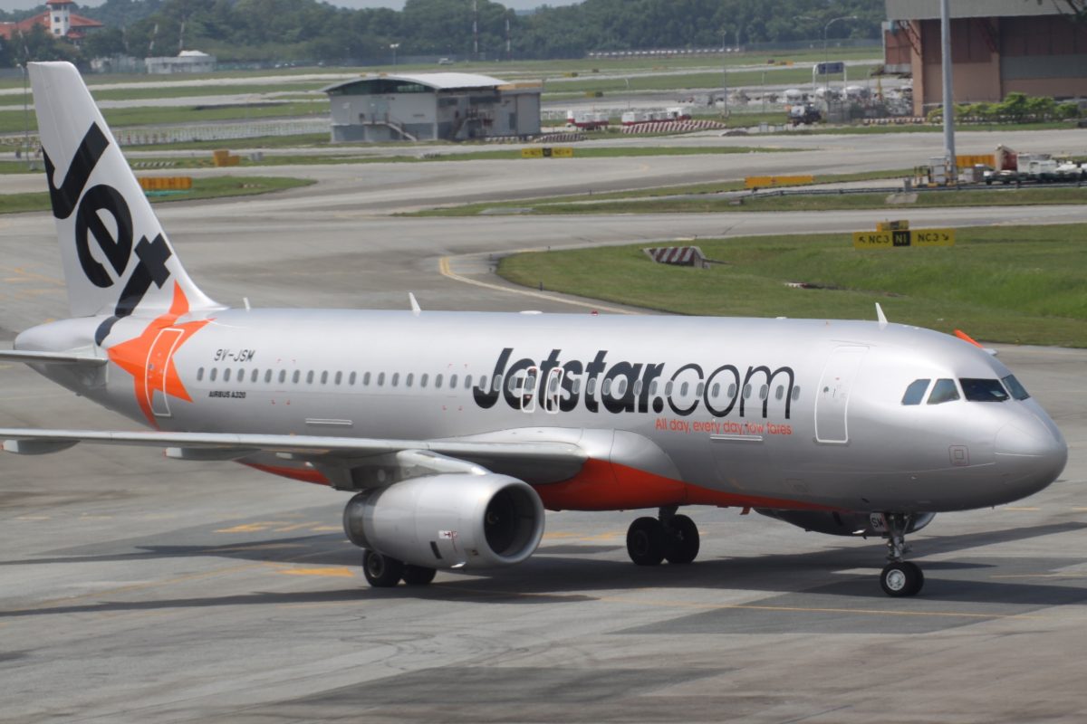 Jetstar A 320 jet