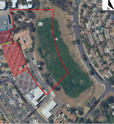 Kippax site map