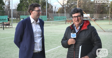 Weekly sports wrap with Tim Gavel at Barton Tennis Courts