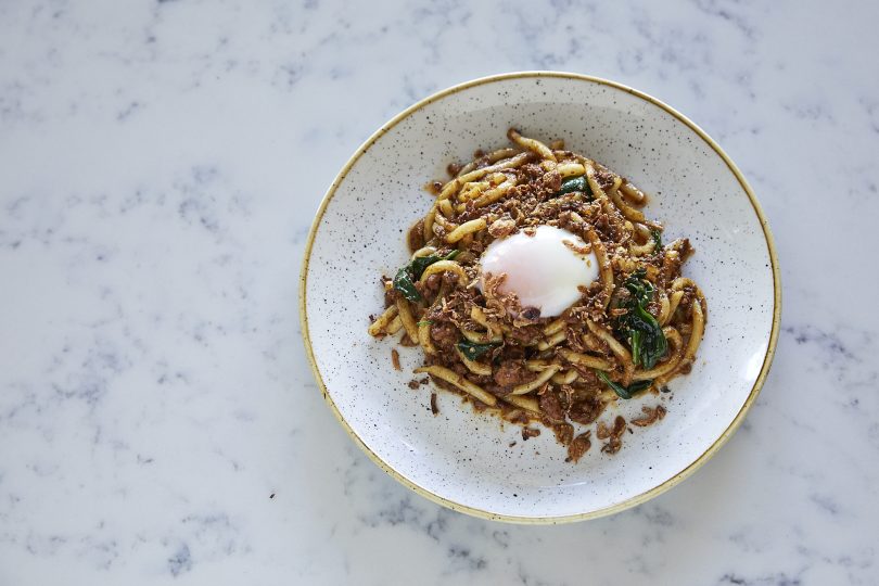 Asian bolognese at XO