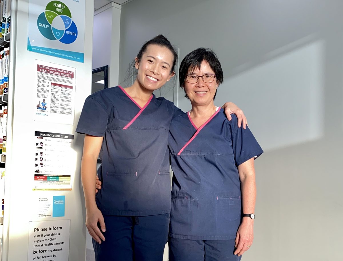 Dr Loc Lam and Dr Laura Pham