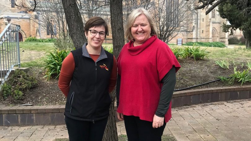 Clare Jones and Carolyn Roche