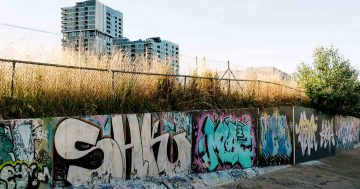 The Woden drains or the Southern Hemisphere's longest street art wall?