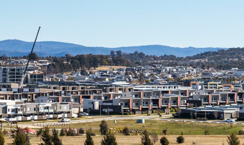 Housing development in Coombs