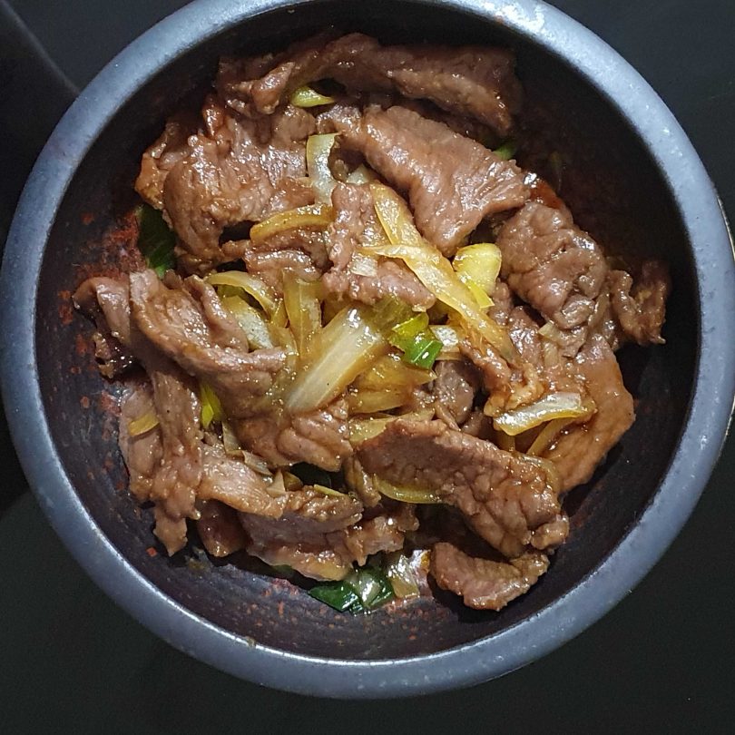 Mongolian lamb from China Tea House