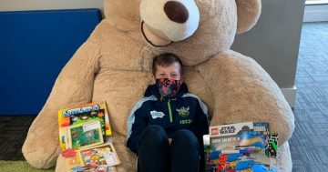 Charlie's on the hunt for recyclables so he can turn them into gifts for sick kids