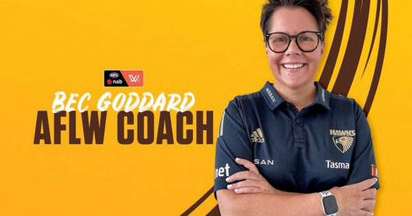 Canberra’s Bec Goddard to coach Hawthorn AFLW in its inaugural season