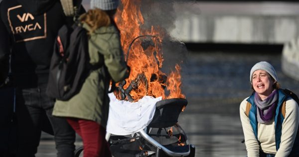 Climate activists arrested after protest action at Parliament House and the Lodge