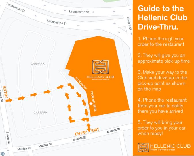 Hellenic Club map