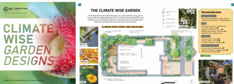 Climate wise gardens booklet