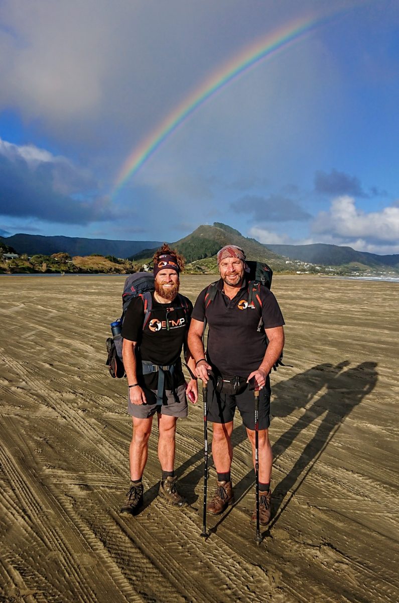 Montana and his dad Daniel O'Neill 