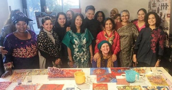 Artistic expression brings migrant women together