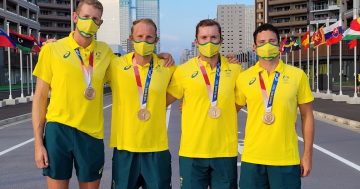 Canberra's Olympic bronze medallist, rower Caleb Antill, focused on gold in Paris in 2024